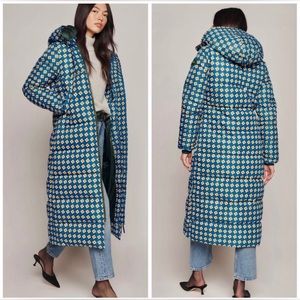 NWT Canada Goose x Reformation Mystique Parka coat. Casino Print shell sz M